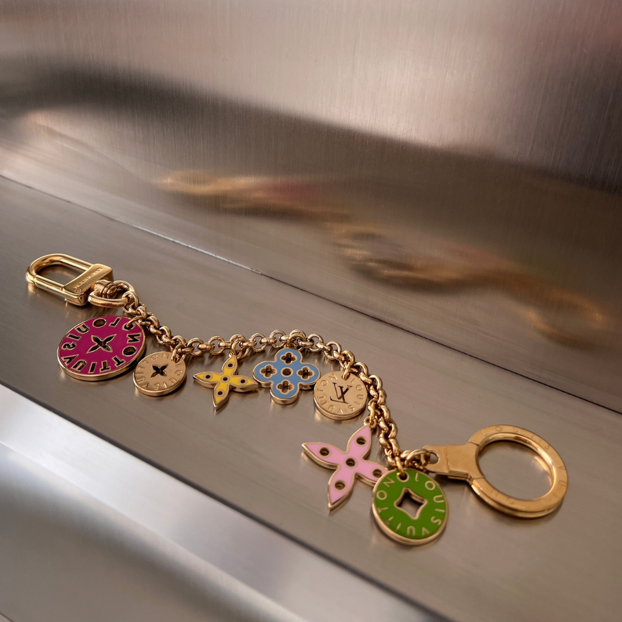 Louis Vuitton Choker Gold Necklace, Authentic Repurposed Designer Jewelry.